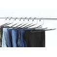 thumbnail image 4 of Pant Hangers, 20 Pack Steel, Black, 4 of 5