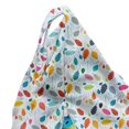 thumbnail image 5 of Autumn Lounger Chair Bag, Colorful Various Leaf Types Season Composition Fall Themed Designs, High Capacity Storage with Handle Container, Lounger Size, Pale Blue Multicolor, by Ambesonne, 5 of 5