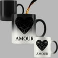 thumbnail image 4 of Romantic Anniversary Mug - Gold Heart Design - Valentine Gift for Her - Forever Love Keepsake, 4 of 9