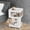 Beige, variant on Beige Side Table, 3-Tier Tray Tables with Storage, Metal Tv Trays with Wheels, Bed Table Tray for Living Room