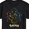 thumbnail image 3 of Pokémon - Group Outline - Men's Short Sleeve Graphic T-Shirt, 3 of 5