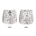 thumbnail image 3 of Balery Cute Cat Pantalones cortos deportivos para mujer con forro y dos bolsillos, elásticos, para entrenamiento, gimnasio, yoga-XX-Large, 3 of 7