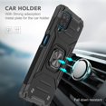 thumbnail image 5 of Wekity for Samsung Galaxy A12 Case, Military Grade Heavy Duty Armor Protection Phone Case 15ft. Drop Tested Cover with Magnetic Ring Kickstand and HD Screen Protector for Samsung A12, Red, 5 of 5