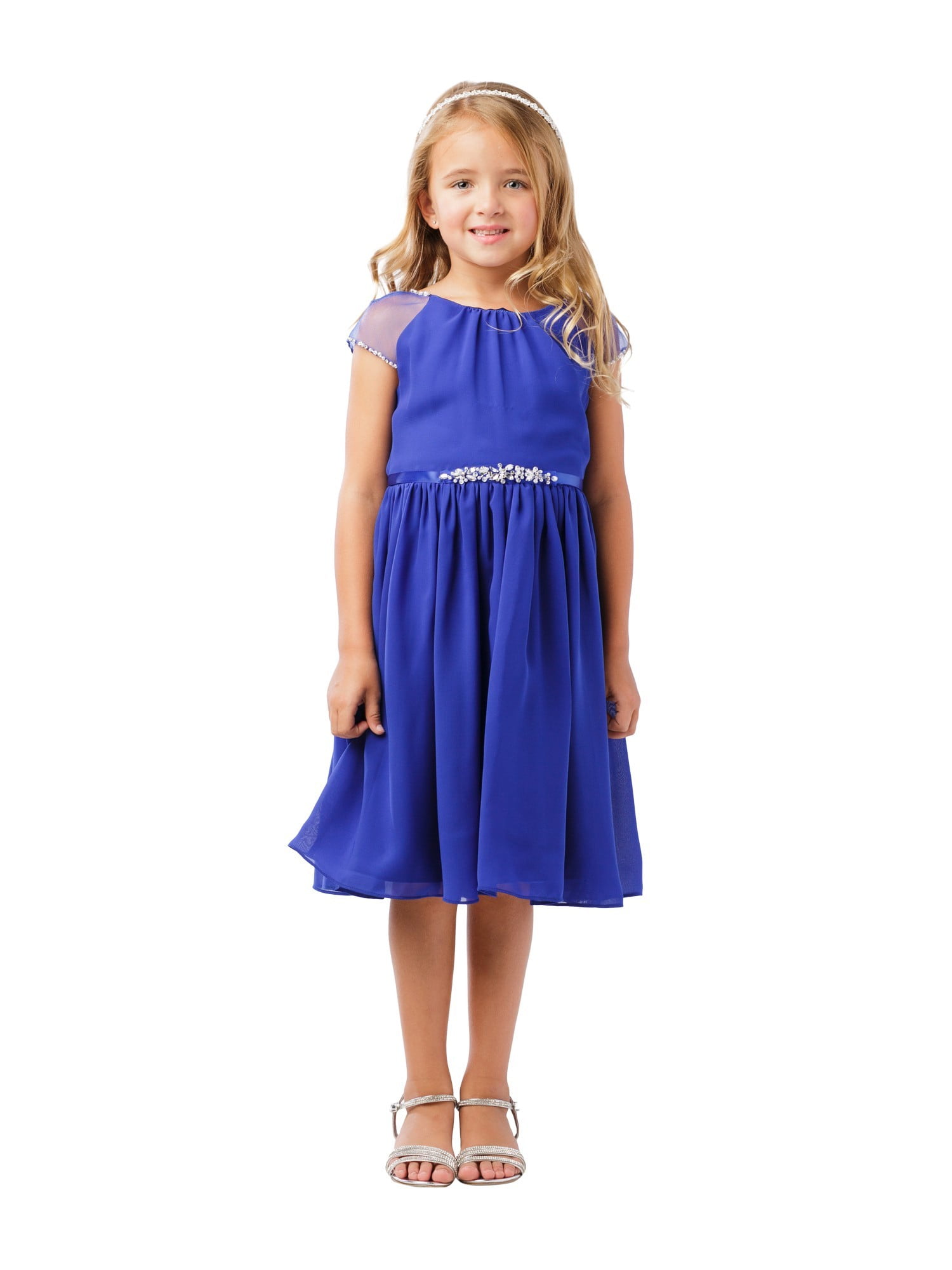 ladies royal blue dress