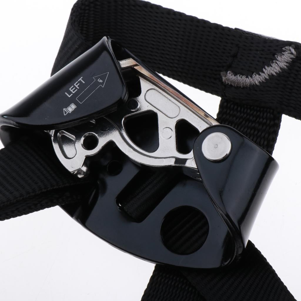 Axioma Outdoor Foot Ascender Riser Rock Climbing Mountaineeriing Strap Equipment Left Left Black
