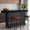 Black, variant on Panapinka 63" Large Home Bar Table, 2-Tier Home Bar Unit, Kitchen Pub Table with Footrest, Modern Coffee Bar Cabinet for Kitchen, Bistro, Dining Room, Living Room