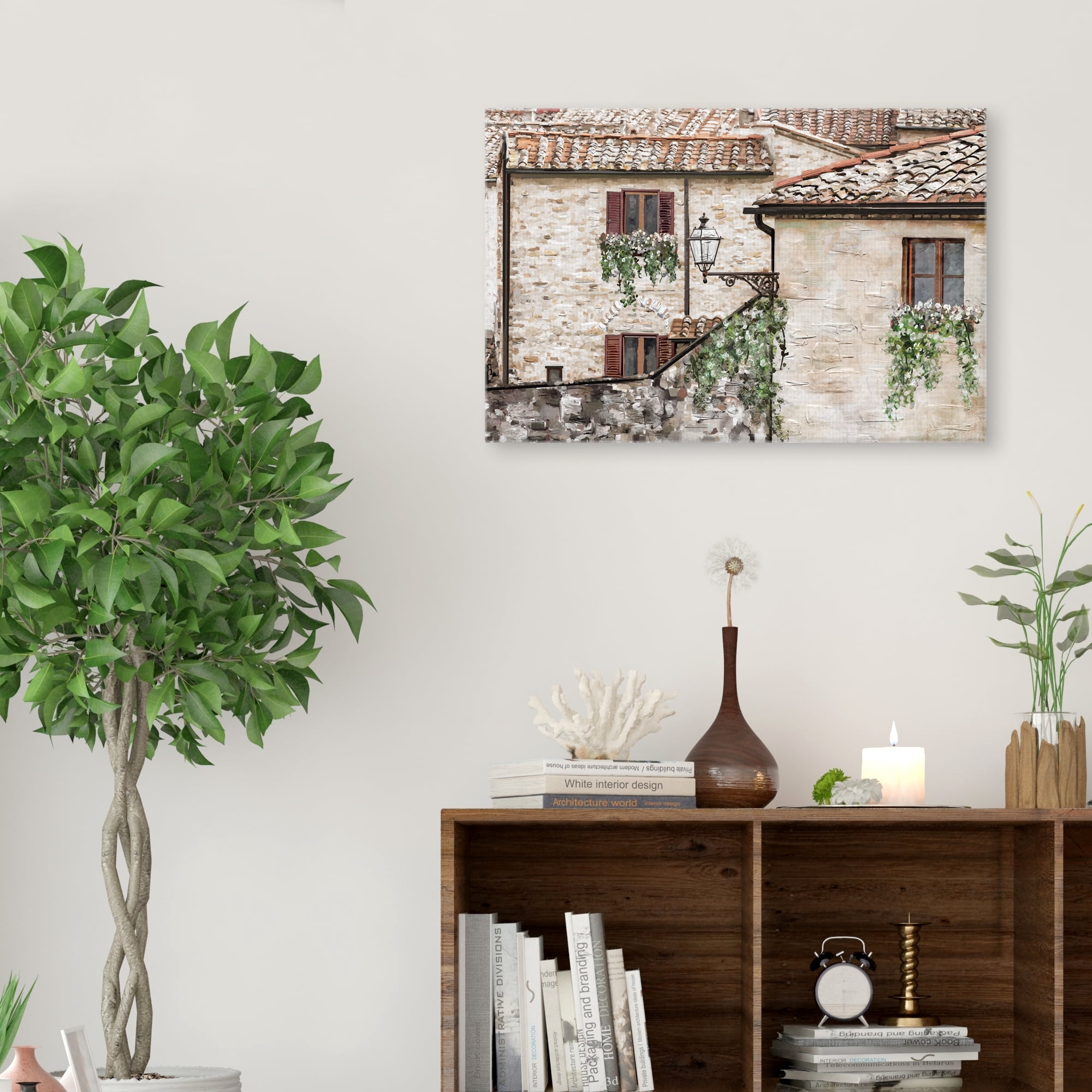 Centro by Studio Arts Canvas Art Print