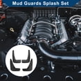 thumbnail image 2 of Unique Bargains Mud Flaps Splash Guards W/Mount Accessories for Jaguar XF 2009-2015 Front Rear Mud Guards 1 Set, 2 of 6
