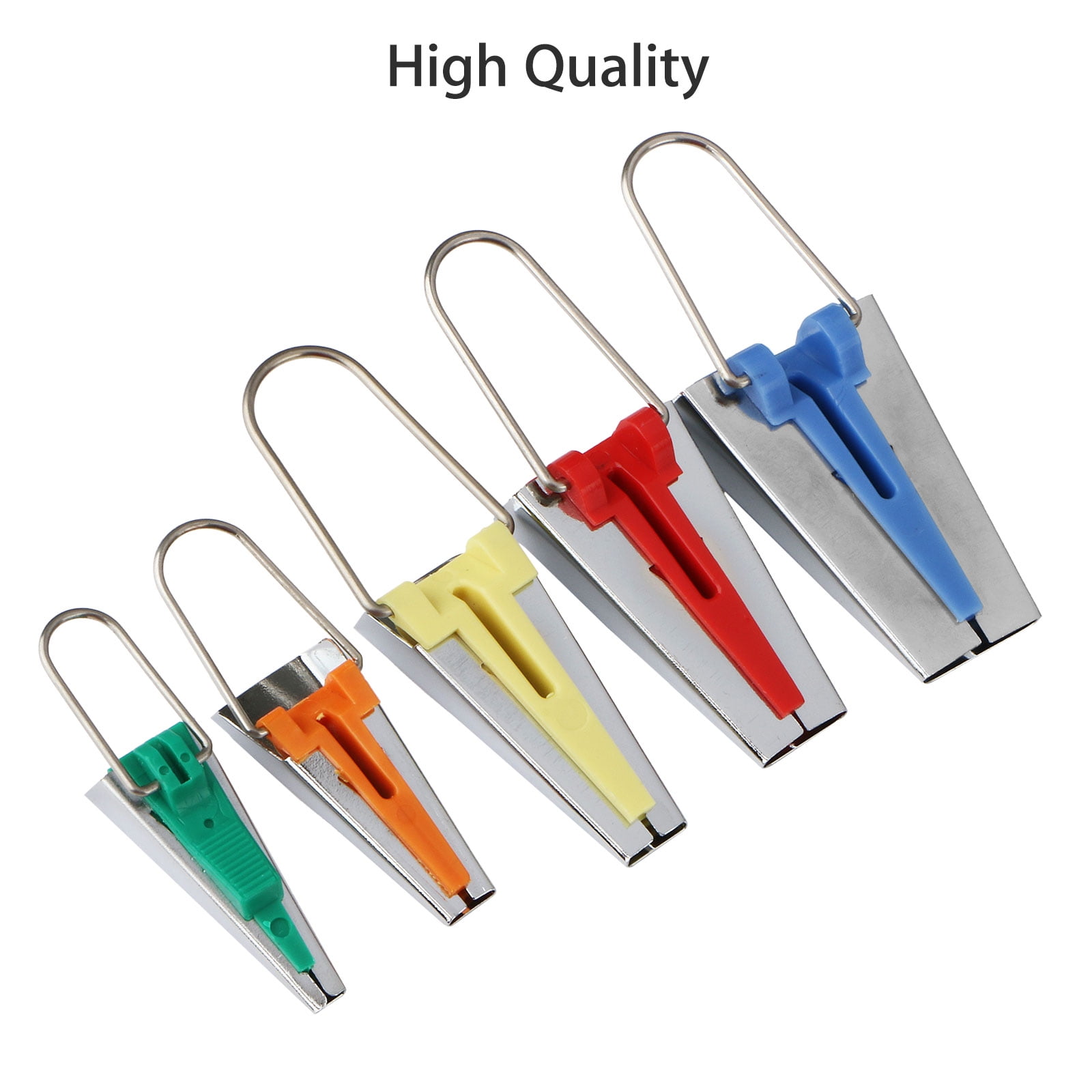 FreeLeben Bias Tape Maker Kit 6mm 12mm 18mm 25mm Fabric Bias Tape Maker Set DIY Sewing Tool Accessories