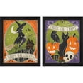 thumbnail image 1 of Great Art Now Stay Creepy by Janelle Penner, 2 Piece Framed Art Set Each 9.25"W x 11.25"H, 1 of 3