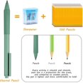 thumbnail image 3 of LAICAIW 6PCS Inkless Magic Pencil, Morandi Color Retractable Infinity Pencil with 6 Lead Refills, Reusable Everlasting Pencil, Eternal Pencil for Writing, Drawing, Students Home Office School Suppli, 3 of 7