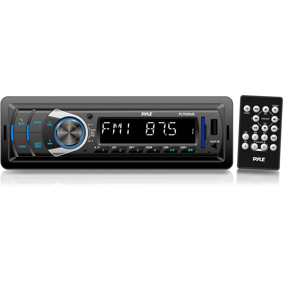Bluetooth Car Stereo Headunit Receiver inDash Single DIN Stereo