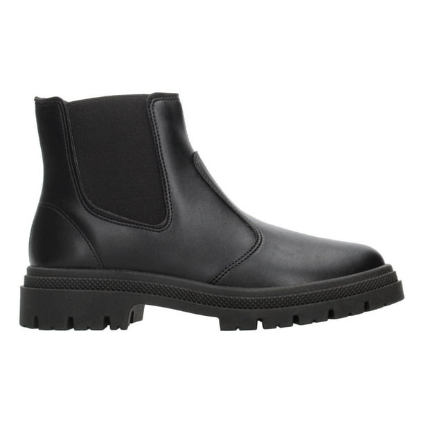 Botín Chelsea Mujer Moleca Negro Elástico Ajustable Dama negro 25 MX