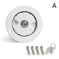 thumbnail image 1 of RV Accessories Gravity Fresh Water Fill Hatch Lockable Inlet Filter For Cam K7W3, 1 of 9
