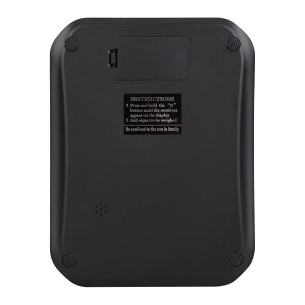 Báscula Digital WeiHeng con Pantalla LCD para Cocina, Ideal para Medir Alimentos, Hierbas y Té, Resistente al Agua y Polvo, 5 Unidades de Medida, Batería de Litio Recargable, Hasta 10kg de Capacidad,