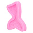 thumbnail image 4 of Molde de Silicona Fugacal Cola de Sirena 3D Rosa, 4 of 7