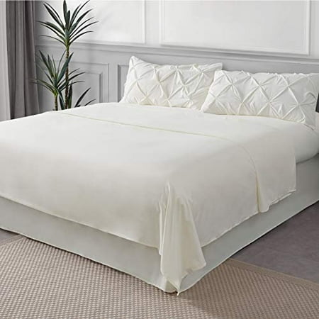 Bedsure Cream King Comforter Set 8 Pieces Pintuck Size Bed In A Bag Pinch Pleat Ivory Bedding Sets With Comforters Sheets Pillowcases Shams Canada Bedsure Cream King Comforter Set 8, Cream Bedspreads King Size