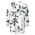 thumbnail image 4 of Spring Top Womens Shirts Print Quarter Sleeve Tops for Women Blouses My Items Ordered Gifts, 4 of 5