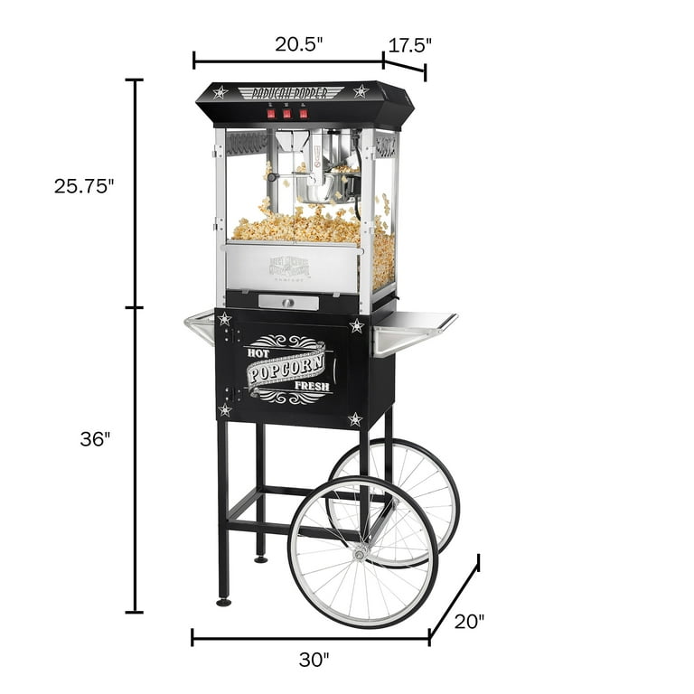 Source Outdoor maquina de palomitas de maiz air popper popcorn maker  machine with cart on m.