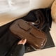 thumbnail image 3 of Bolsos Hombro Pequeños para Mujer Bolso Axila Femenino Con Múltiples Bolsillos Cuero PU (café), 3 of 4