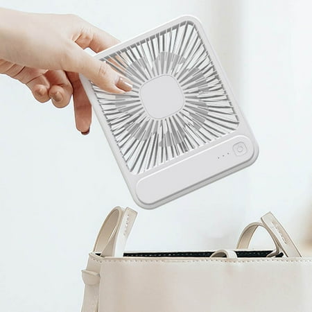 

Bedroom Adjustable Number Of Gears Portable Hand Fan Desktop Office Desk Usb Fan Mini Ultra Thin Foldable Handheld Hanging Electric
