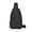 Black, variant on breaise Sling Bag for Women and Men,Anti Theft Crossbody Bags with Extended Strap,Nylon Travel Crossbody Fanny Packs