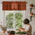 thumbnail image 5 of Basketball Court Window Valance Curtain Sport Ball Game Rod Pocket Short Curtain for Living Room, Bedroom & Kitchen Window Decor 60x18in, 5 of 8