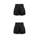 thumbnail image 4 of Jumpingount Pantalones cortos elásticos de secado rápido para mujer, pantalones de chándal plisados ​​para correr, ciclismo, Yoga, Fitness, Type10 NO10, 4 of 6