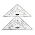 thumbnail image 1 of Regla triangular de dibujo gráfico para dibujar regla triangular de escala de 300 mm para enseñar a medir distancias, 1 of 5