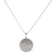 thumbnail image 2 of EHJRE Rhinestone Round Disc Pendant Necklace Choker Jewelry 2 2, 2 of 9