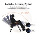 thumbnail image 6 of Sophia&William Outdoor XL Oversized Padded Zero Gravity Chair Camping Recliner - Navy Blue, 6 of 7