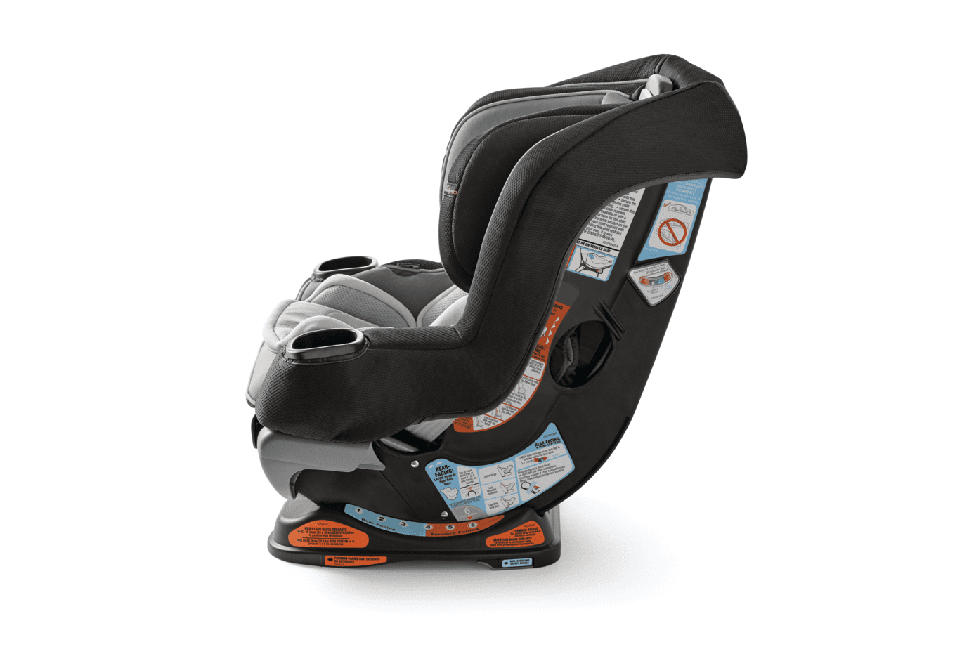 Graco Extend2fit Convertible Car Seat Featuring Safety