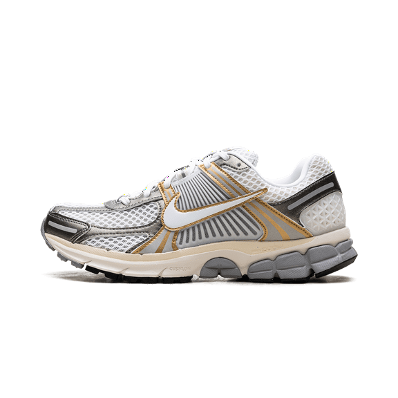 NIKE MENS Zoom Vomero 5 "Platinum Tint Metallic Gold" HJ7247 099 from Stadium Goods