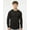 Black, variant on Tultex - Unisex Poly-Rich Long Sleeve T-Shirt - 242 - Black - Size: XL