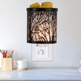 thumbnail image 3 of Warmers Pluggable Fragrance Warmer Exquisite Forest Iron Wall Sconce- Decorative Plug-in for Warming, 3 of 6