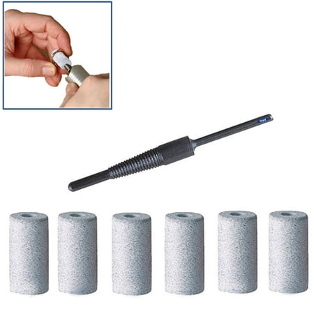

Inside Silicone Ring Polishers Coarse Grit PK 6 With Mandrel Flexshaft Rotary