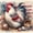 Easter Chicken, variant on Adult Diamond Painting Kit, Fun Rooster Pattern Diamond Art, suitable for beginners, 5D Full Drill Gem Painting, Diamond Embellished Craft Kit, Home Decor Gift, Frame not included.