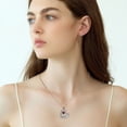 thumbnail image 3 of Mother's Day Gifts for Women, Sterling Silver I Love You Mom Necklace Heart Jewelry Gifts for Mama, Gifts for Her, Mother's Gifts, 3 of 4