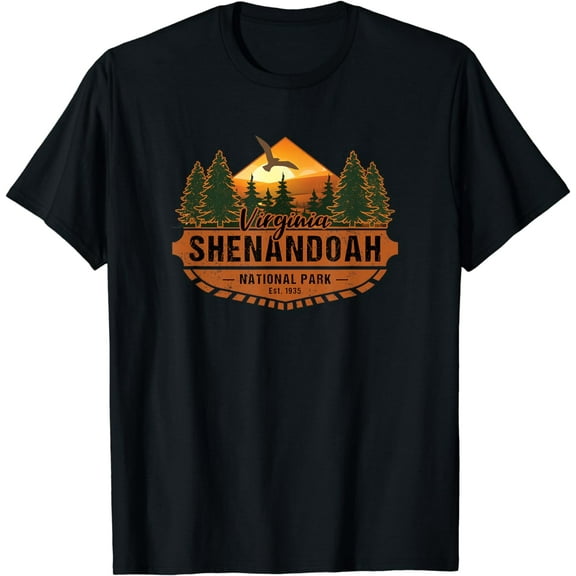 Shenandoah National Park Virginia USA Hiking Souvenir T-Shirt
