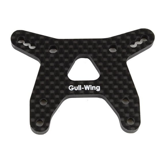 Team Associated ASC91880 RC10B6.3 Carbon Fiber Front Shock Tower