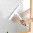 thumbnail image 3 of sruoe Squeegee for Shower, Shower Scraper Squeegee, Window Squeegee with Scrubber, Mirror scraper, Squeegees for Glass Door, Car, Tile Cleaning Scraping, Kichen Tabetop Water Witpers, 3 of 5