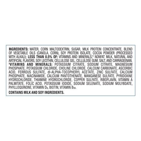 Ensure Plus Meal Replacement Nutrition Shake, Milk Chocolate, 16g Protein, 8 fl oz - 24 Pack
