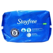 Stayfree Maxi Super Pads Wingless, Absorbs 30% More, Multi-Fluid Absorption, Comfortably Dry for up to 8 Hours, 66 Ct