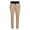thumbnail image 4 of Tdoqot Mens Pants Casual With Pockets Slim Fit Straight Leg Mens Sweatpants Khaki Size S, 4 of 6