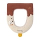 thumbnail image 2 of Accesorios de baño Otoño e Invierno Asiento de inodoro grueso Hogar Cálido Asiento de inodoro Cubierta de inodoro peludo Cojín de asiento de inodoro Orinal, 2 of 6