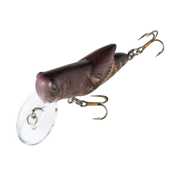 Rebel Crickhopper Matte Brown Fishing Lure
