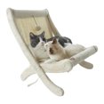 thumbnail image 2 of Canapé Forme Chat Griffoir, Lit Griffoir Chat Sisal Beige pour Animal de Compagnie pour 4 Saisons, 2 of 8