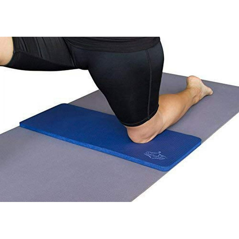 SukhaMat Yoga Knee Pad - NEW! 15mm (5/8) Thick - The best yoga knee pad  for a pain free practice. Cushions pressure points. Complements your