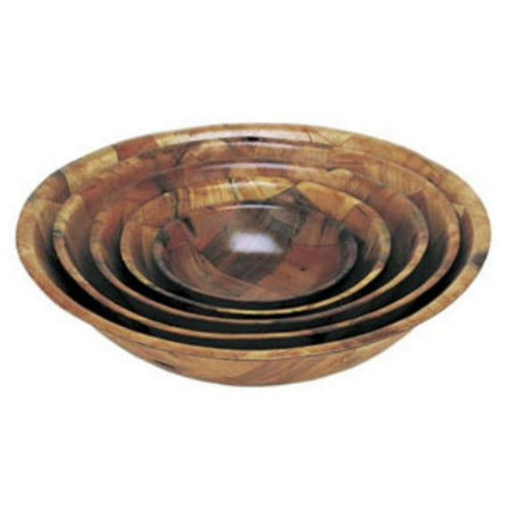 Update International WSB-10 Wooden Bowl 10 in.