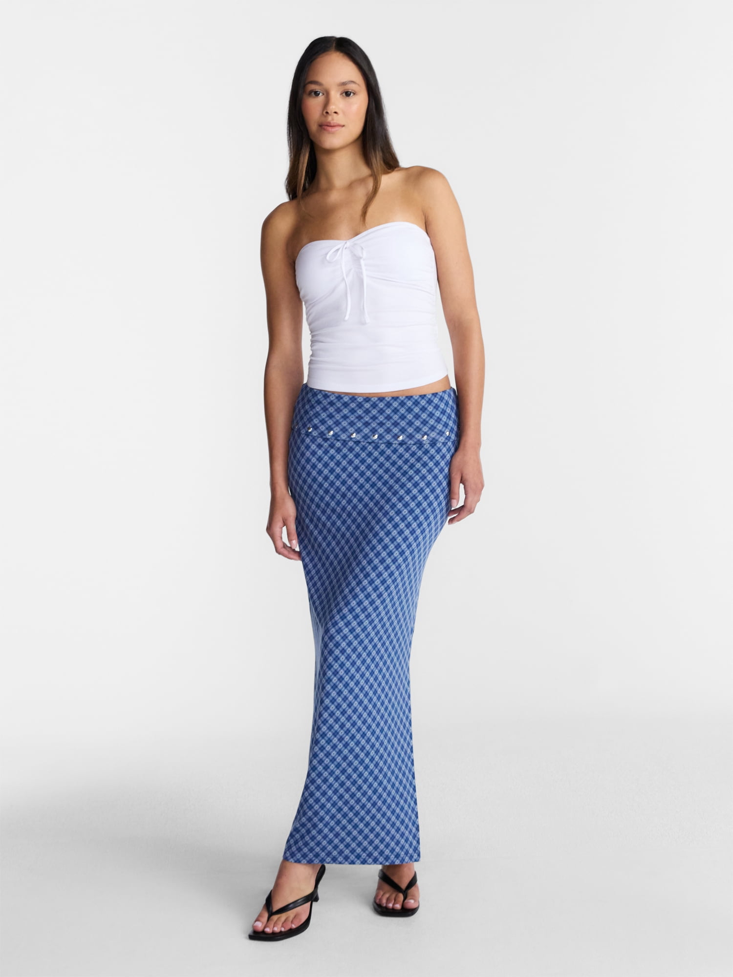 No Boundaries Ruched Tube Top, Women’s XXS-XXL